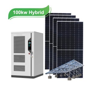 100kw hybrid solar power system