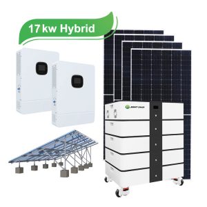 17kw hybrid solar power system