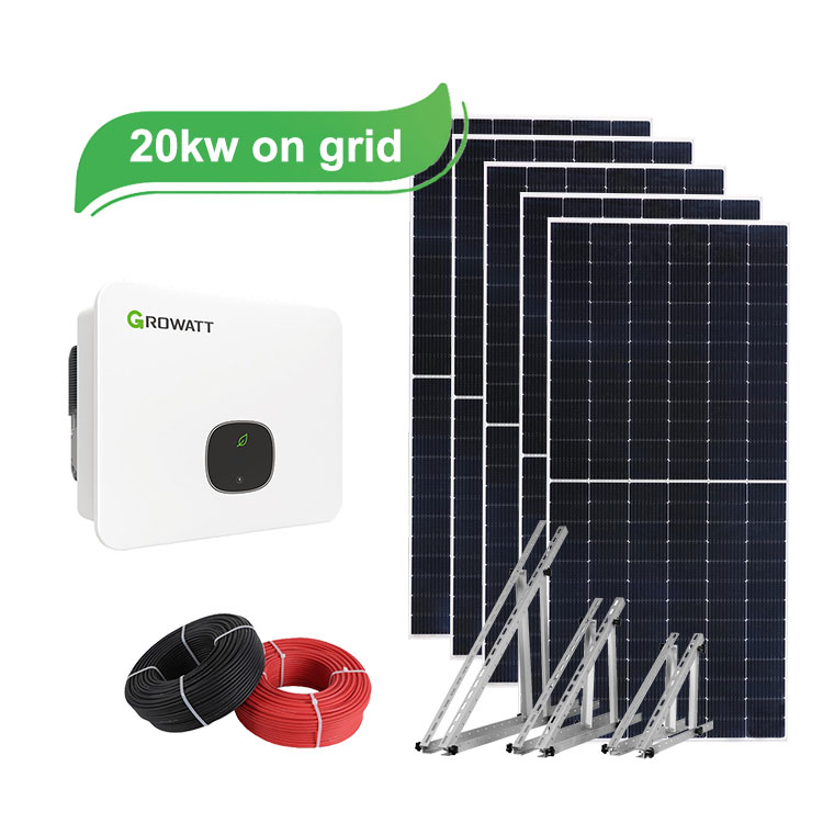 20kw on grid solar system