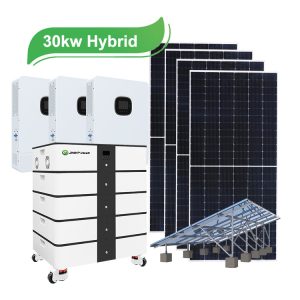 30kw hybrid solar system