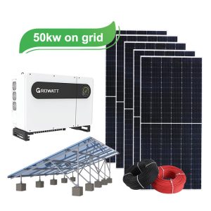 50kw on grid solar system