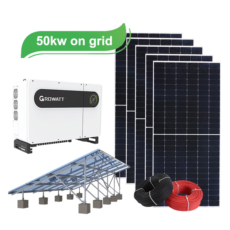 50kw on grid solar system