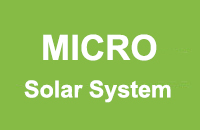 micro solar power system