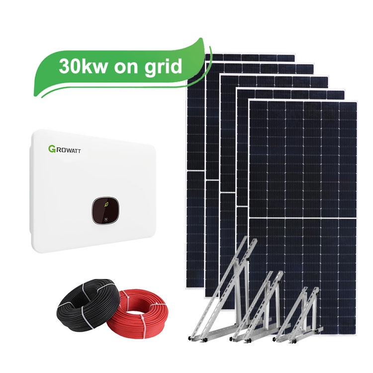 30kw on grid solar system