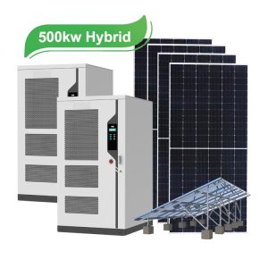 500kw hybrid solar power system