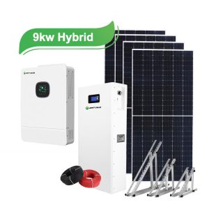 9KW hybrid SOLAR POWER SYSTEM