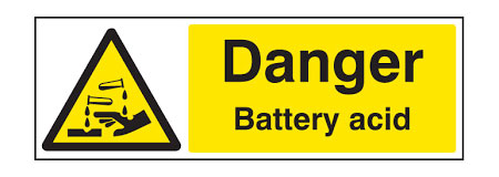 Dangers of Battery Acid