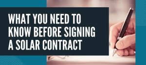 Home Solar Contract