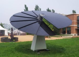 Smartflower solar tracker