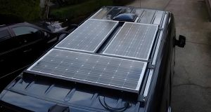 Solar panel car roofs