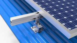 install solar panel on metal roof
