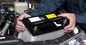 replace an automotive battery