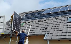 solar panel roof replacement