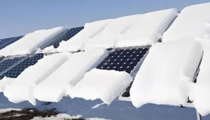 solar panels work in snow and during winter