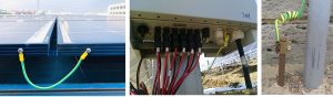 solar system grounding connection