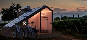 tiny house with solar power