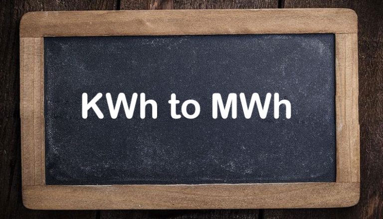 Kilowatt(KWh) and Megawatt(MWh) - JMHPOWER