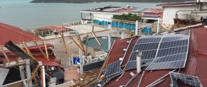 solar panels in a hurricane
