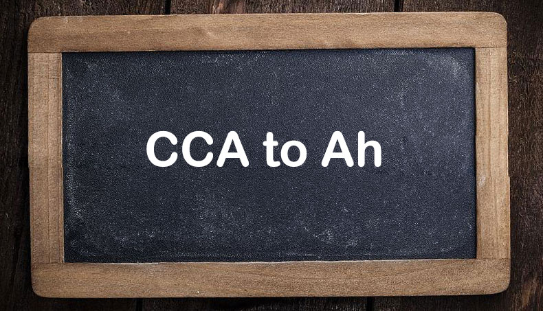 cca to ah
