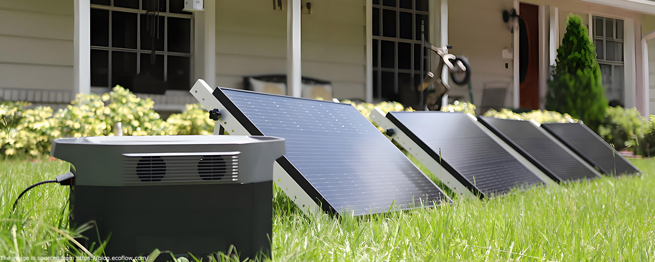 Solar Panels in the Yard