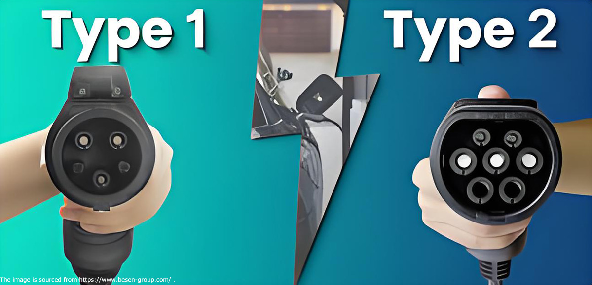 Type 1 and Type 2 EV Charging What’s the Difference