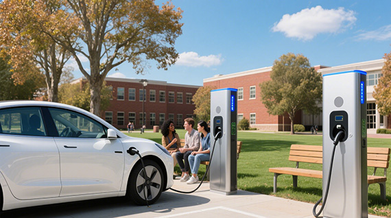 How EV Charging Benefits Universities and Communities