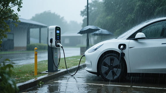 Is It Safe to Charge an EV in the Rain