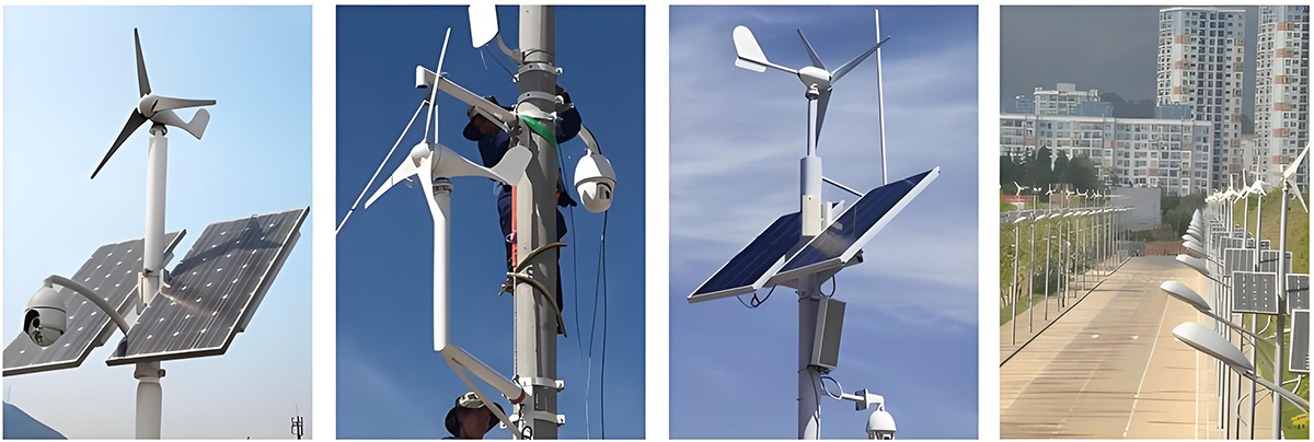 100W 200W 300W 400W Horizontal Axis Wind Turbine Relevant Cases