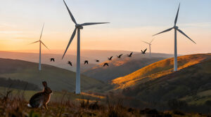 Can wind turbines harm wildlife