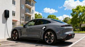 How many amps does a home EV charger use