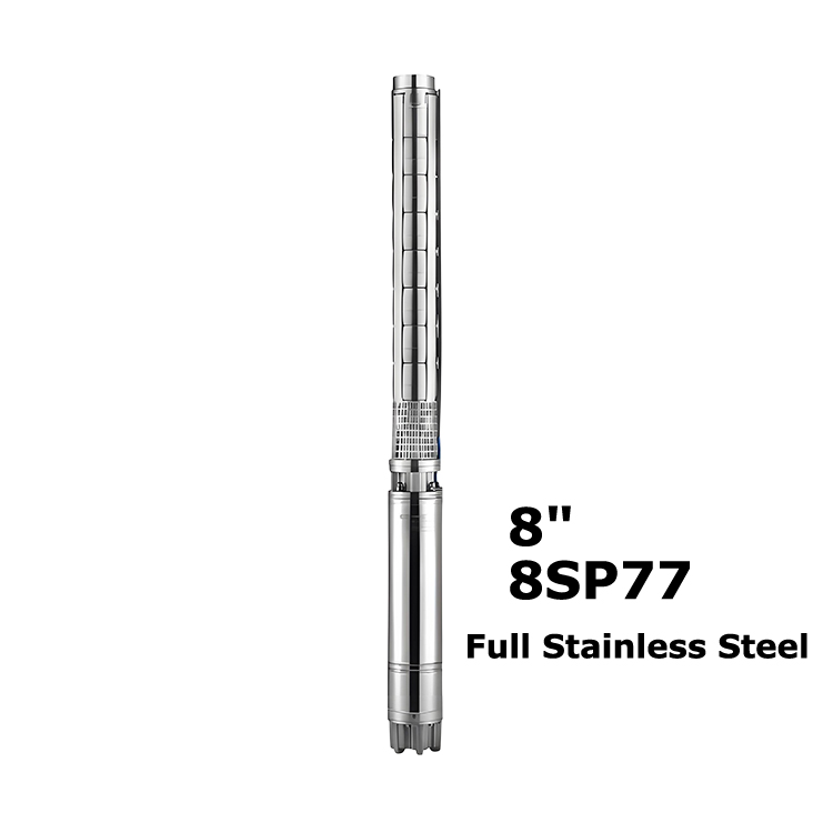 8 Inch All Stainless Steel Submersible Water Pump 8SP77