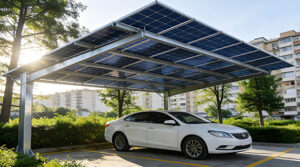 What are the types of solar carports