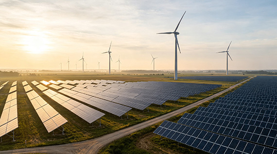 How Much Space Does a Wind Solar Hybrid Farm Need?