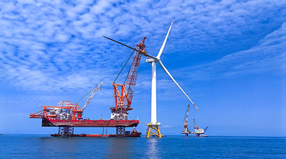 Proyecto de energía eólica marina de 400 MW en Zhangpu Li'ao, Fujian