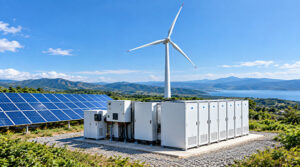 Wind Solar Hybrid System Battery Storage