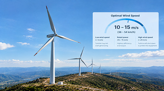Best Wind Speed for a Wind Turbine